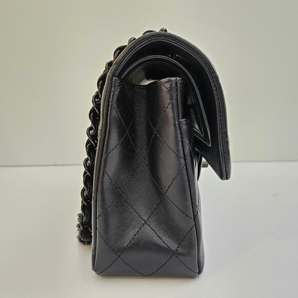 Chanel So Black Lambskin Small Classic Flap - Picture 5 of 16